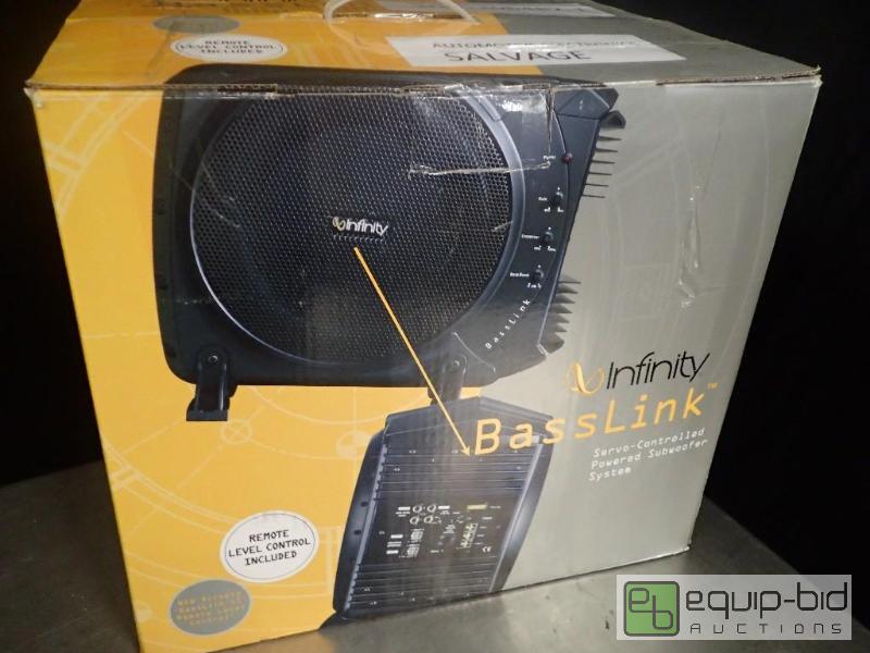 lot 312 image: Infinity DassLink Servo-Controlled Powered Subwoofer System