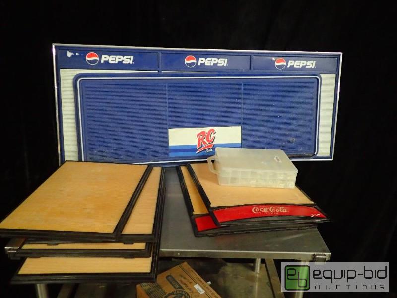 lot 347 image: Large Lot of Menu Boards with Interchangable Letters