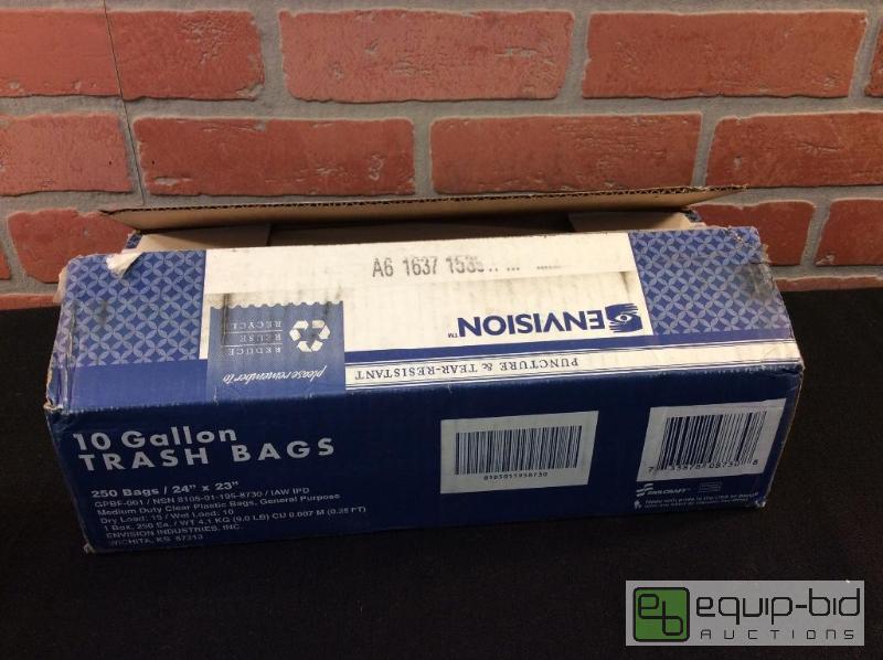 Envision 10 gallon Trash Bags Quantity250 C...