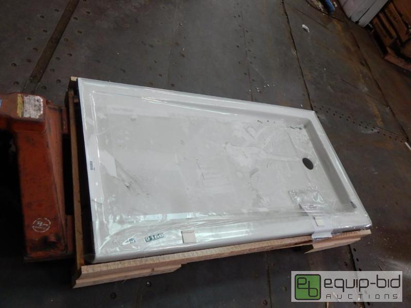 lot 5821 image: Kohler Shower Basin Cast Iron