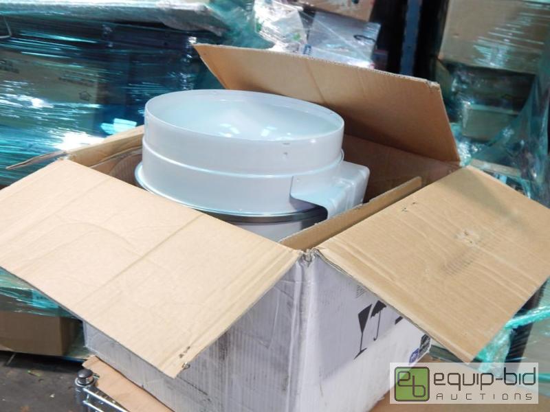 lot 5858 image: Inline Mixed Flow Duct Fan