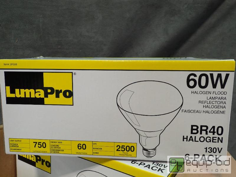 lot 5962 image: Lot of Luma Pro Halogen Bulbs