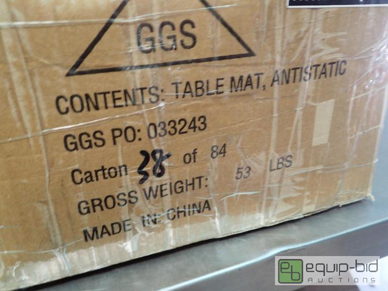 lot 5967 image: Case of Antistatic Mats #4ECU9