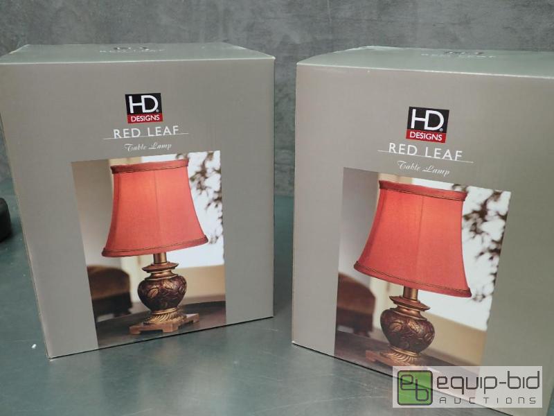lot 6105 image: Lot of Table Lamps