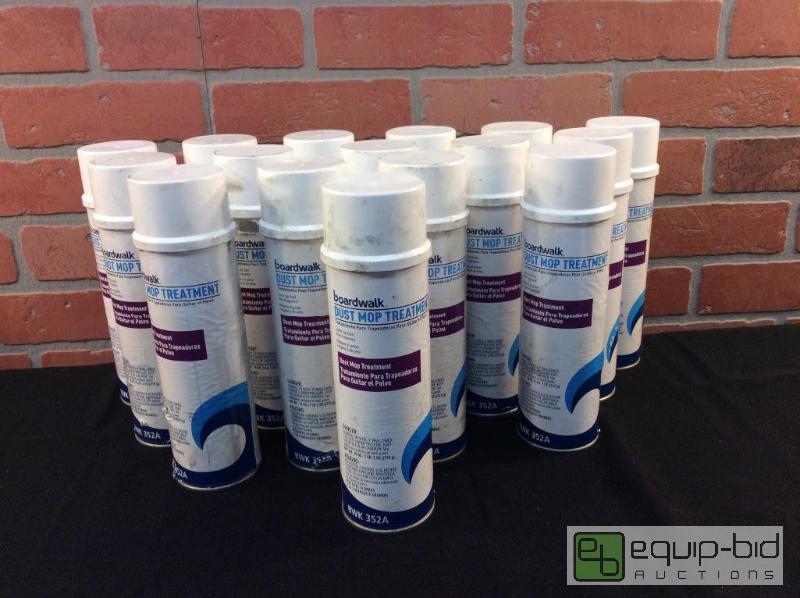 lot 102 image: Boardwalk Dust Mop Treatment  Quantity 17 Ca...