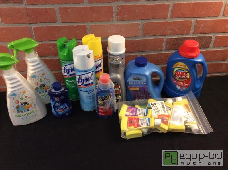 lot 107 image: Lot of Assorted Household Cleaning Products  ...