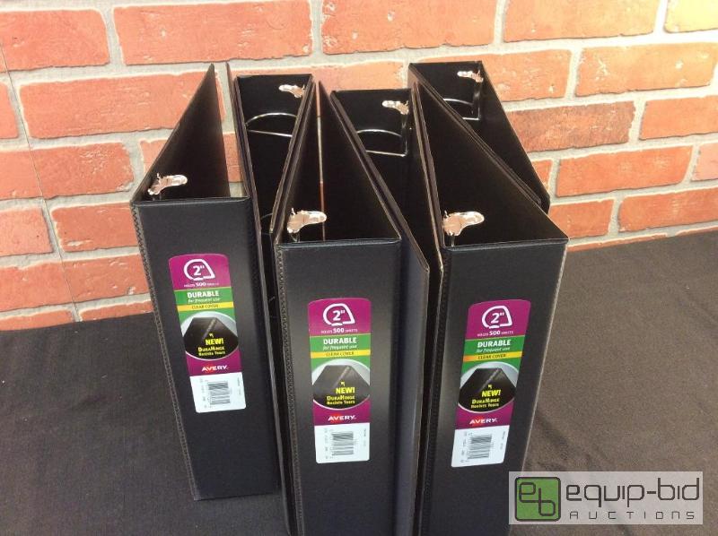 lot 109 image: Avery Binders&nbsp  Quantity 6 Condition N...
