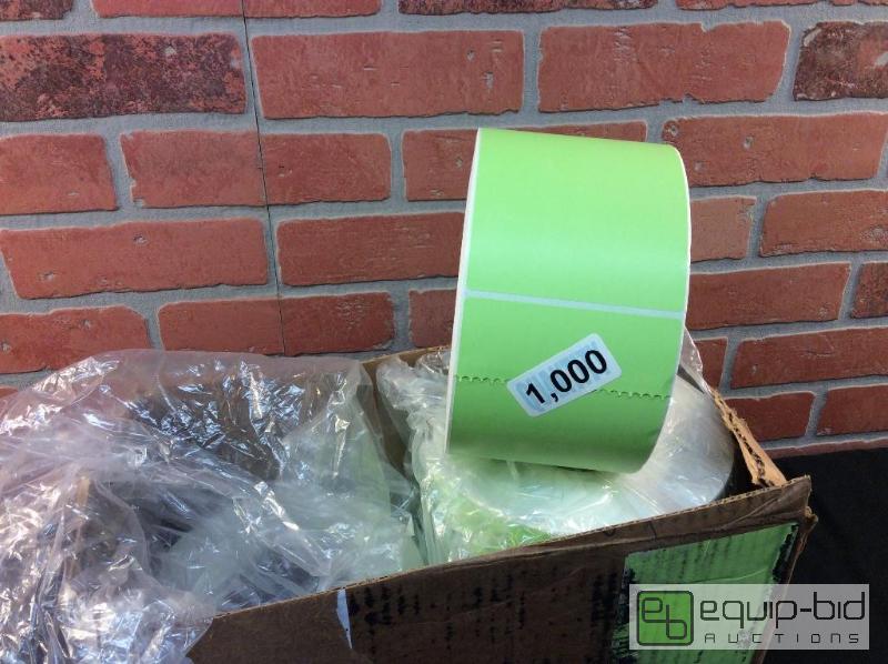 lot 120 image: Labels  Quantity 4,000 Condition NEW Measur...