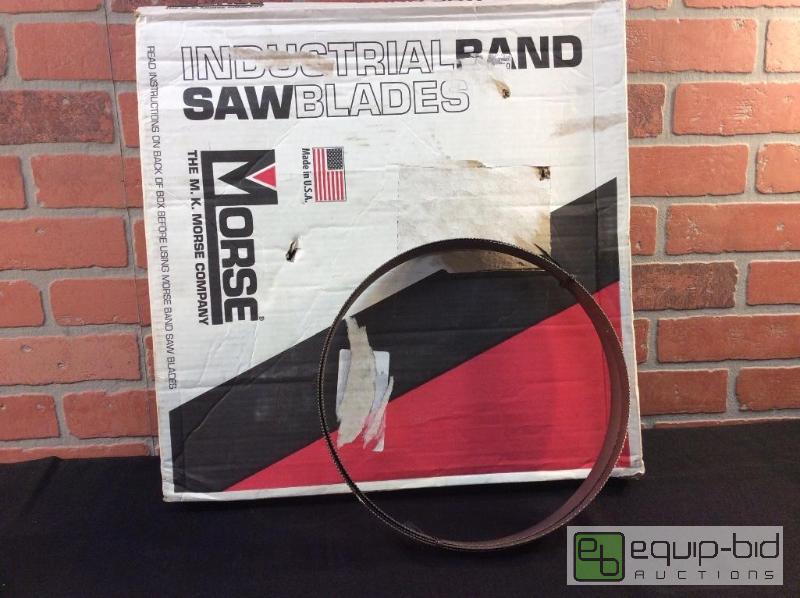 lot 154 image: Morse Industrial Band Saw Blades  Quantity 3...