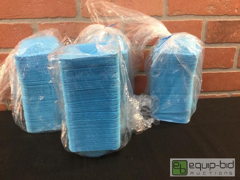 lot 209 image: Square Weigh Boat  Quantity 500 Color Blue ...