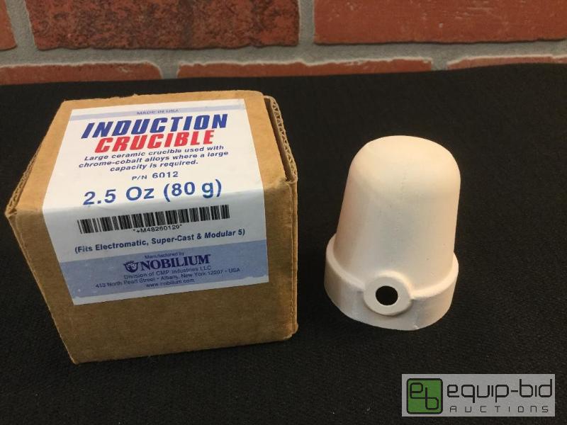 lot 216 image: Induction Crucible  Qty 1 Size 2.5 oz.   &nb...