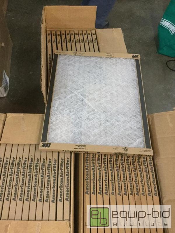 lot 33 image: American Air Furnace Filters  Quantity 36 Me...