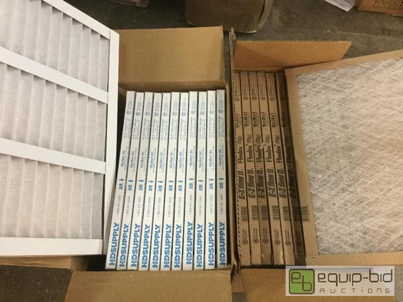 lot 35 image: Air Furnace Filters-Flanders and HD Supply  Q...