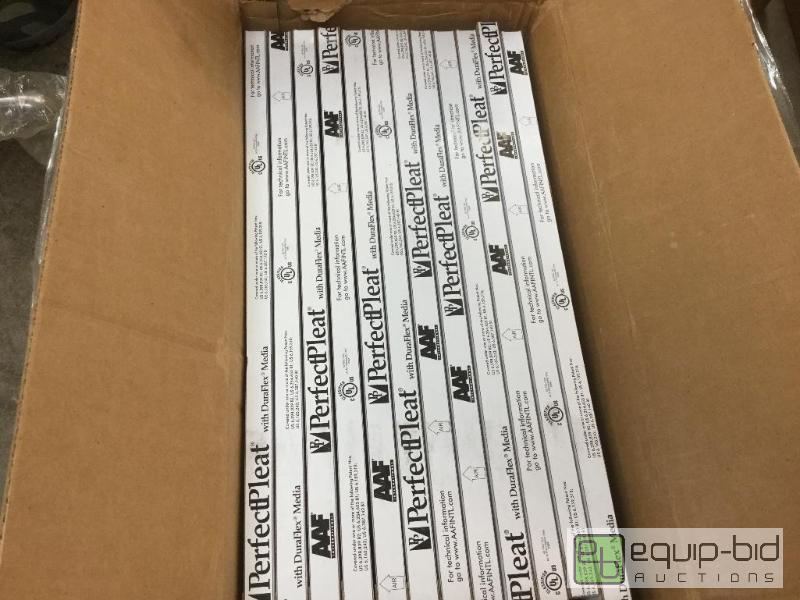 lot 38 image: AAF Perfect Pleat Furnace Filters  Quantity ...
