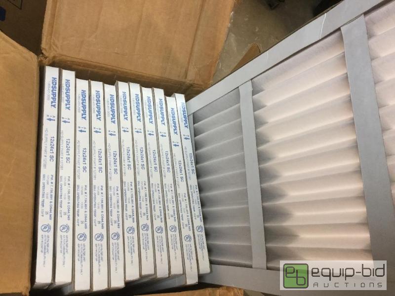 lot 42 image: HD Supply Sc Pleated Air Filter, MERV 8  Quan...