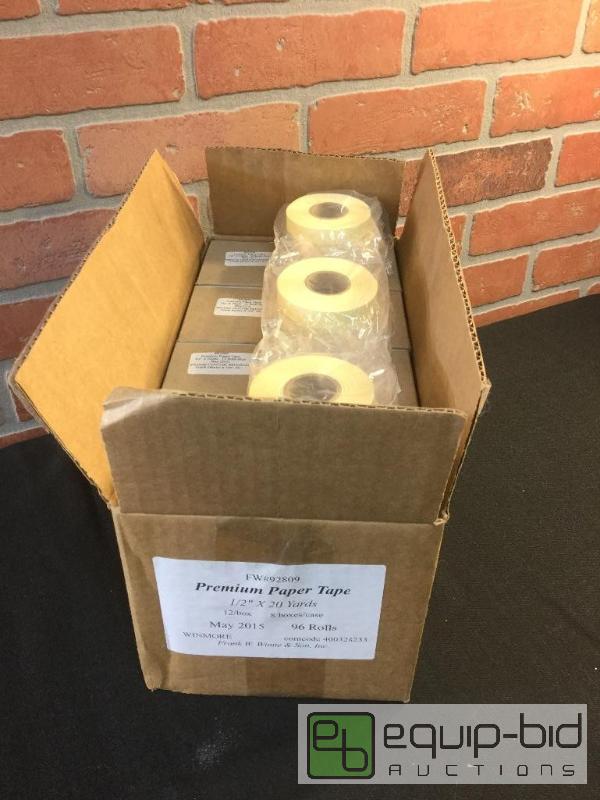 lot 47 image: Winmore Premium Paper Tape 12&quot X 20 yar...