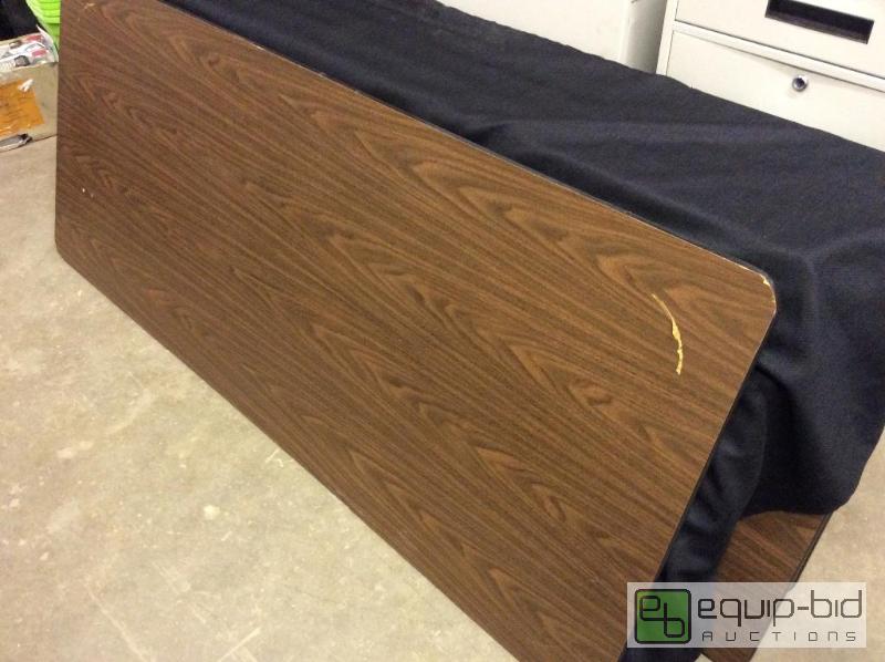 lot 67 image: Folding Table  Quantity 1 Table Color Brown...
