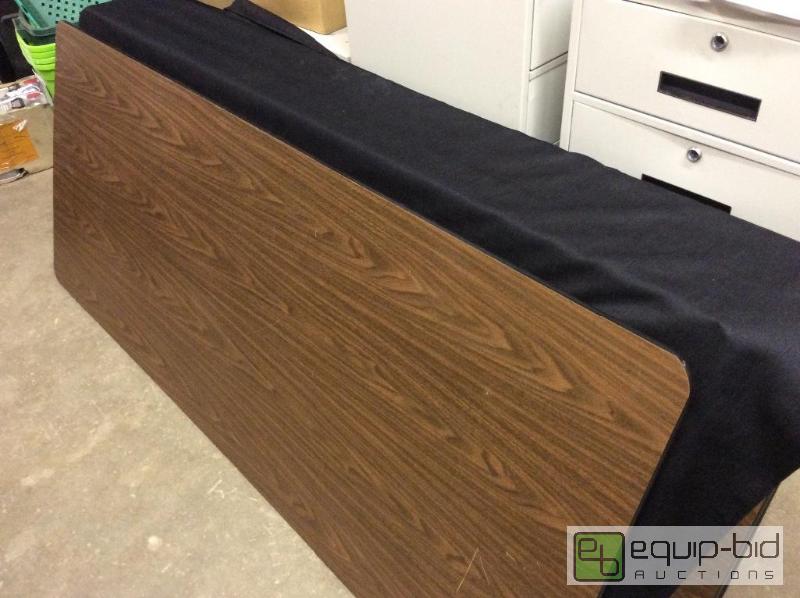 lot 68 image: Folding Table  Quantity 1 Table Color Brown...