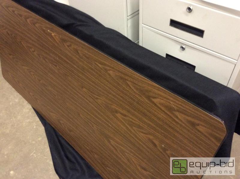 lot 70 image: Folding Table  Quantity 1 Table Color Brown...