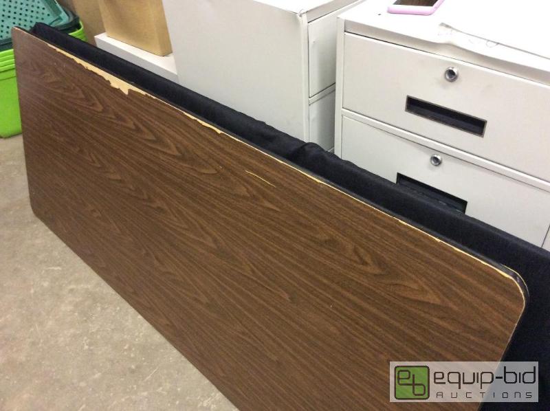lot 71 image: Folding Table  Quantity 1 Table Color Brown...