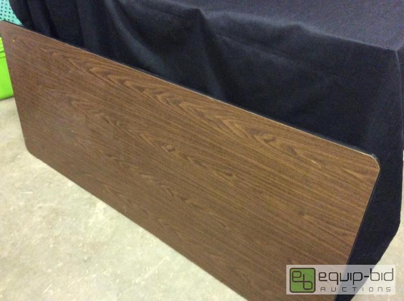lot 72 image: Folding Table  Quantity 1 Table Color Brown...