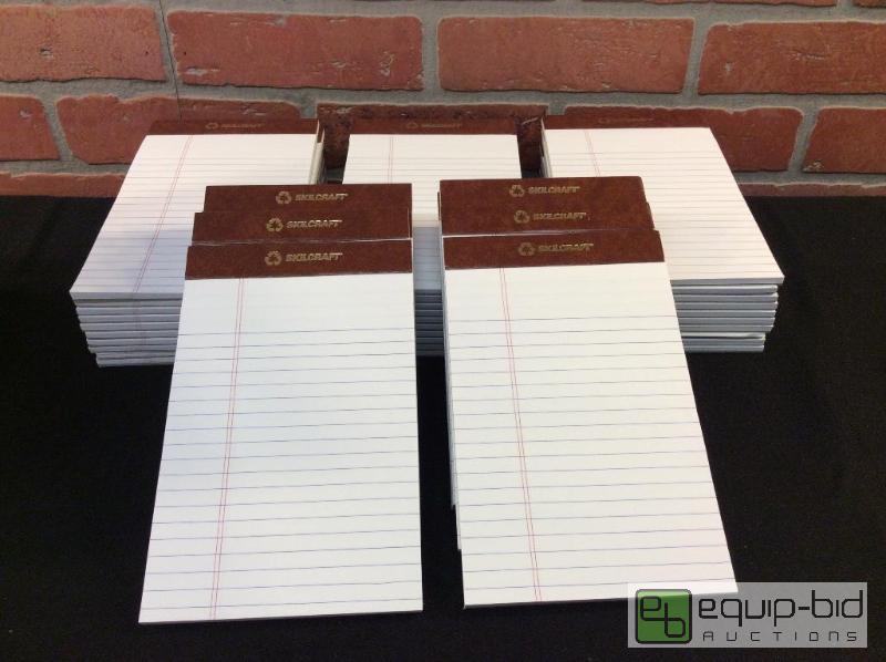 lot 83 image: Skilcraft&nbspMini Legal Pads  Quantity 35 ...