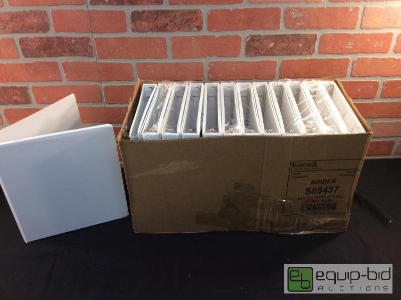 lot 93 image: Samsill 1&quot Binders  Quantity 24 Color ...