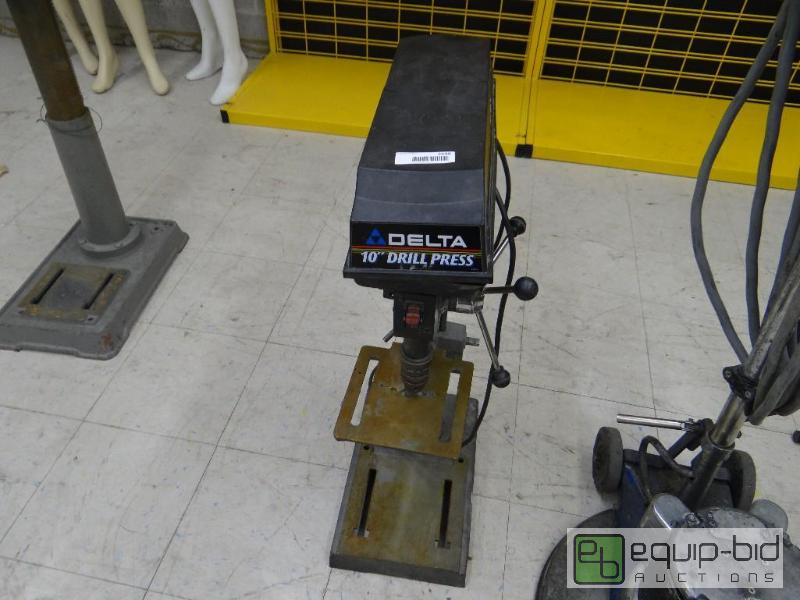 lot 2648 image: Delta 10&quot counter top drill press....