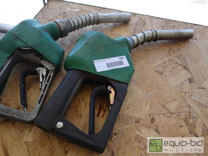 lot 586 image: Lot of 2 diesel pump nozzles....