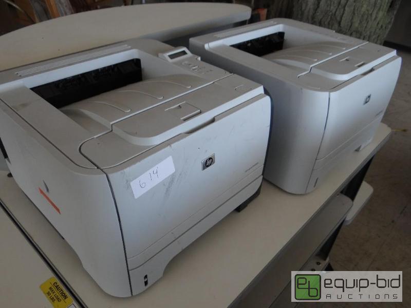 lot 614 image: Lot of 2 HP printers....