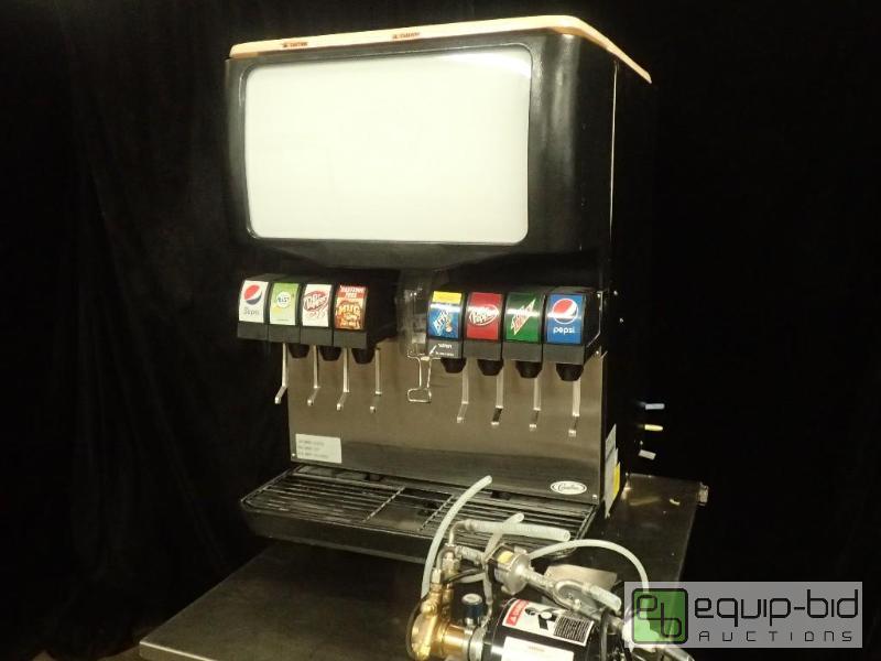lot 3071 image: Cornelius Enduro 175 Eight Head Soda and Ice Dispenser with An AC Motor