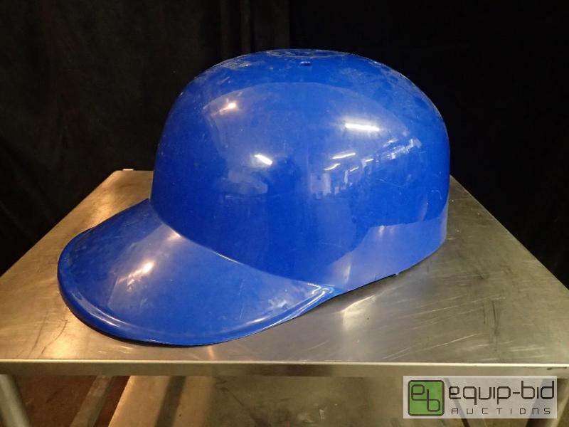 lot 3088 image: Comically Oversized Blue Baseball Helmet