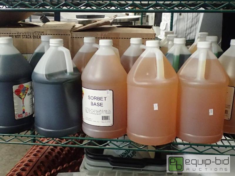 lot 3095 image: Approximately (20) One Gallon Sorbet Base Flavors