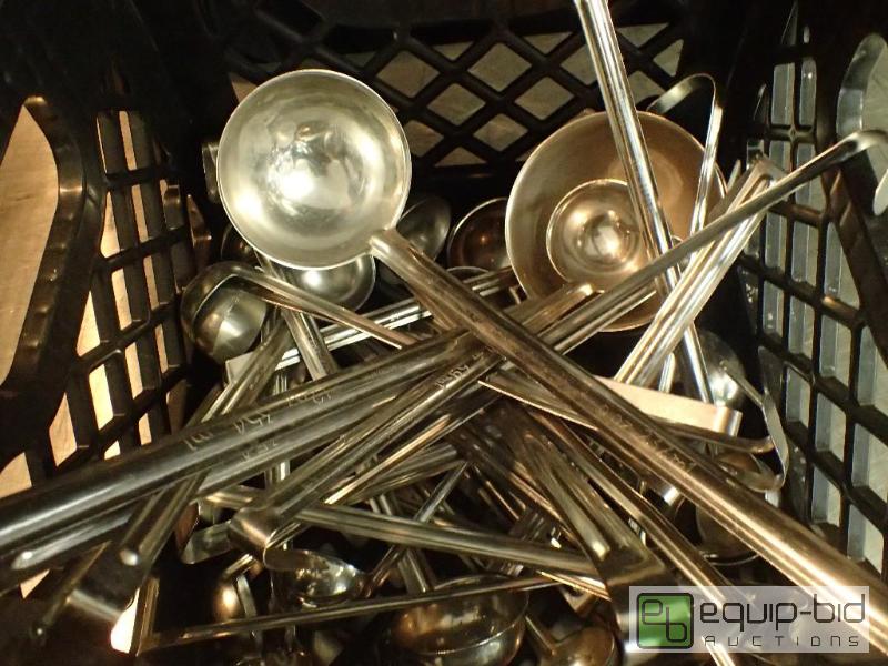 lot 3105 image: Stainless Steel Ladles