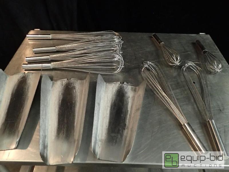 lot 3106 image: Stainless Steel Whisks
