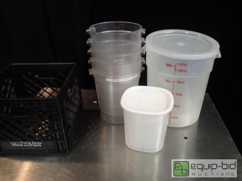 lot 3113 image: Various Food Storage Containers