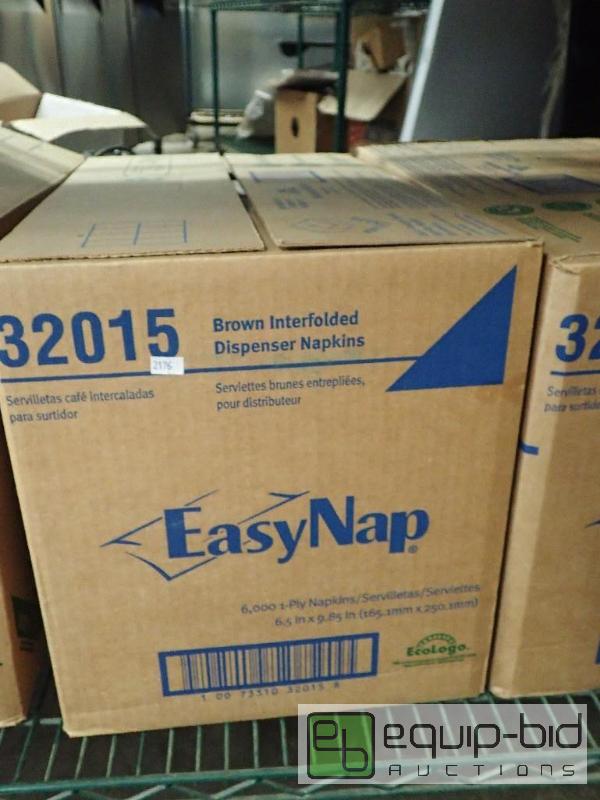 lot 3161 image: Case of Easy Nap Folded Napkins