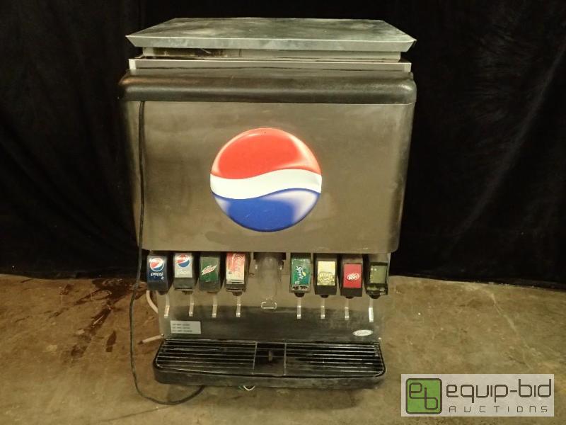 lot 3165 image: Cornelius 8 Head Soda Dispenser with Ice Dispenser