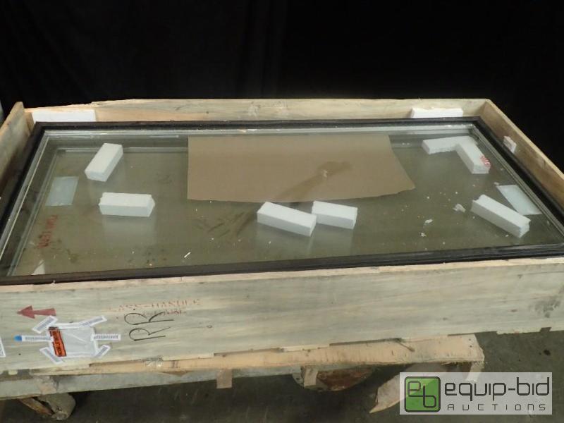 lot 3195 image: (5) Hussmann Impact Triple Pane Low Temp Heated Freezer Doors