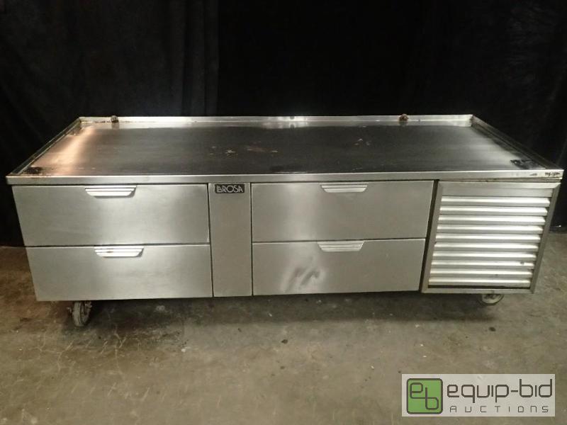 lot 3197 image: LaRosa 4 Drawer Refrigerated Equipment Stand