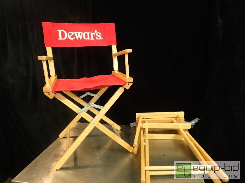 lot 3212 image: Lot of Two Dewars Collapsible Chairs