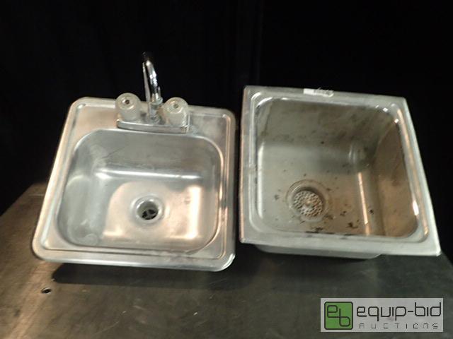 lot 4014 image: Drop in Hand Sink and Stainless Well