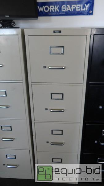 Filex 4 Drawer Black Filing Cabinet Olathe Office Closing