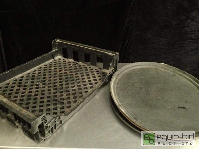 lot 1101 image: Bread Rack and Three Large Server Trays