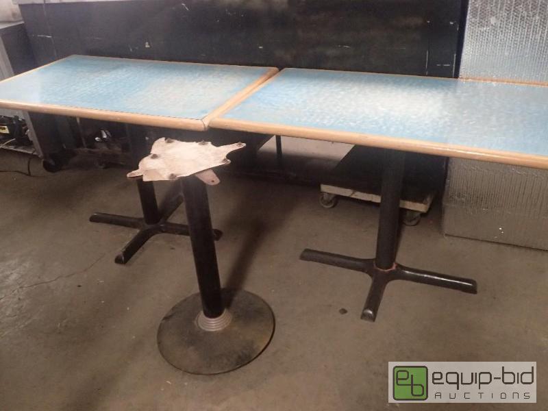 lot 1174 image: Lot of Two Dining Tables and Extra Base