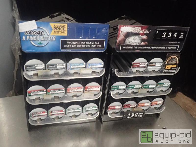 lot 1178 image: Lot of Two Chewing Tobacco Merchandisers