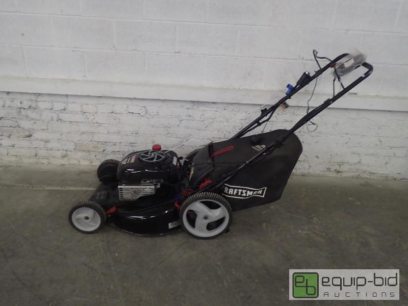 lot 3253 image: Craftsman 190cc Briggs & Stratton Platinum Engine, 22 Front Drive Self-Propelled EZ Lawn Mower