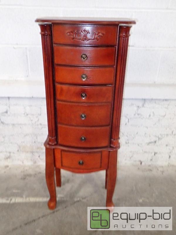 lot 3283 image: Hives and Honey Inc. Jewelry Cabinet