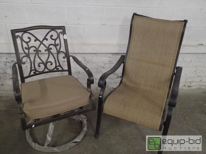 lot 3288 image: Two Outdoor Patio Chairs