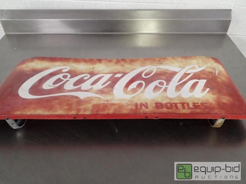 lot 3291 image: Vintage Looking Coca-Cola Sign